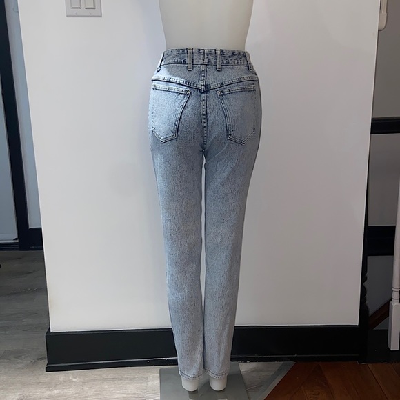 80s Vintage High-Rise Leather Heart Jeans - Picture 10 of 12